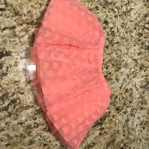 Pink heart tutu